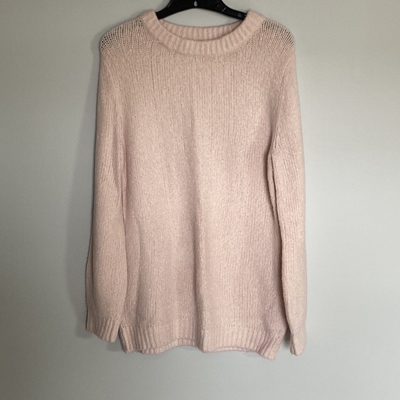 Treasure & Bond Pink Knit Sweater, Medium - Picture 2 of 5